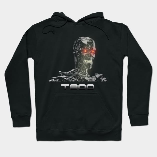 Terminator- T800 Hoodie by dankdesigns